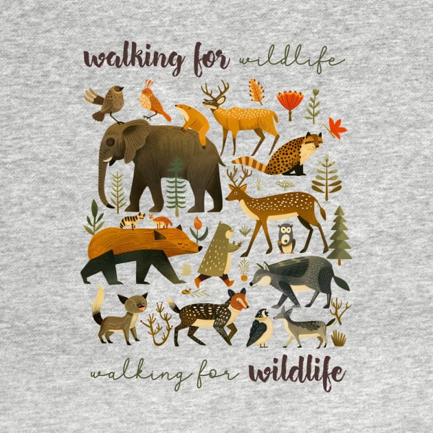 Walking For Wildlife by Tater's Trove